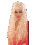 30" Blonde Curly Wig