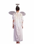 34" White Angel Wings