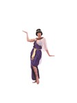 Cleopatra Adult costume (Purple Satine)