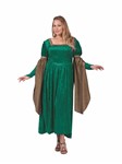 Renaissance Queen adult costume plus size