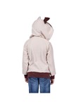 Butch the Bulldog Child Hoodie: Beige/Brown hooded jacket, child sizes