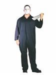 Overalls adult costume-navy jumpsuit