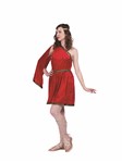 Roman Toga adult female costume (short skirt)