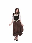 Delux Renaissance Peasant female adult sizes: S,M,L