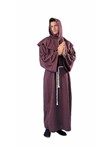 Super Deluxe Monk Robe with Hooded, adult XL